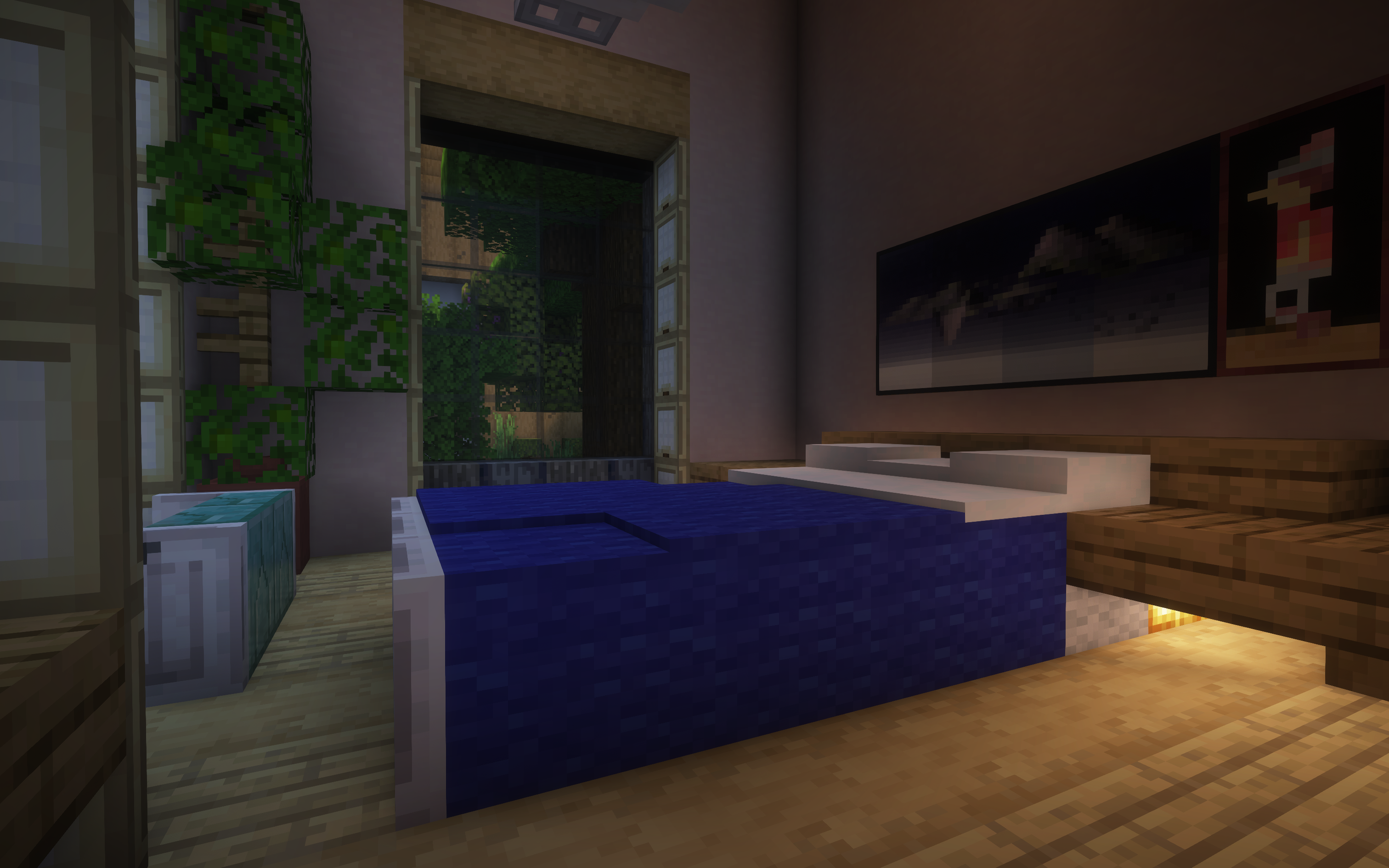 Blue Bedroom